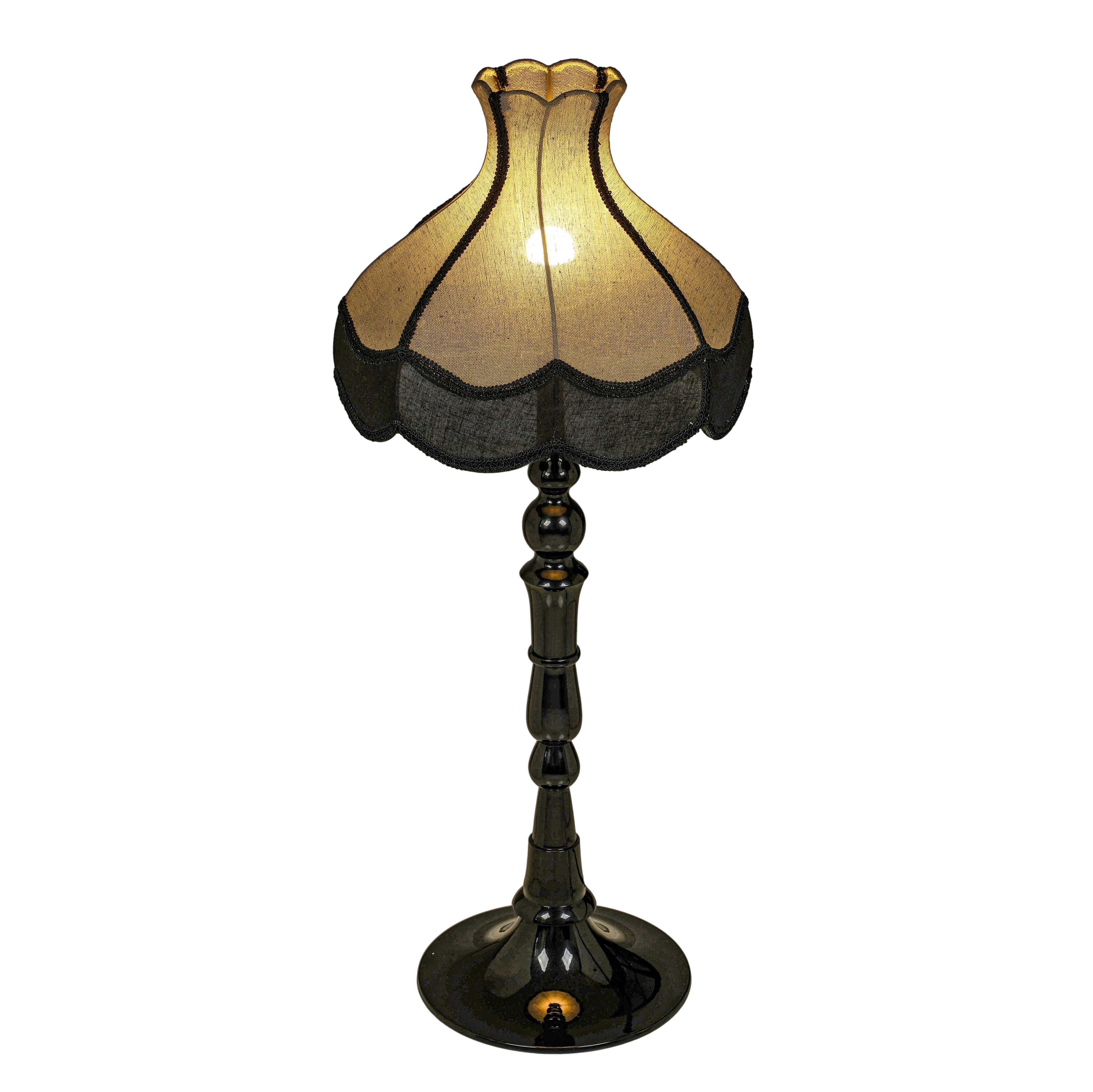 Buchanan Black Aluminium Table Lamp