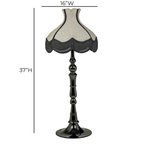 Buchanan Black Aluminium Table Lamp