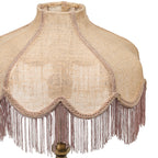 Buchanan Jute Fringed Scalloped Table Lamp