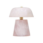 Pouty Pink Resin Table Lamp