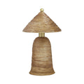 Coco Natural Coconut Fiber Pointed Table Lamp