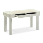 Sarah 55 Cream 2-Drawer Executive Work Desk