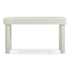 Sarah 55 Cream 2-Drawer Executive Work Desk