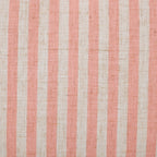 Alyssa Striped Linen Rolling Desk Chair