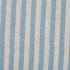 Alyssa Striped Linen Rolling Desk Chair