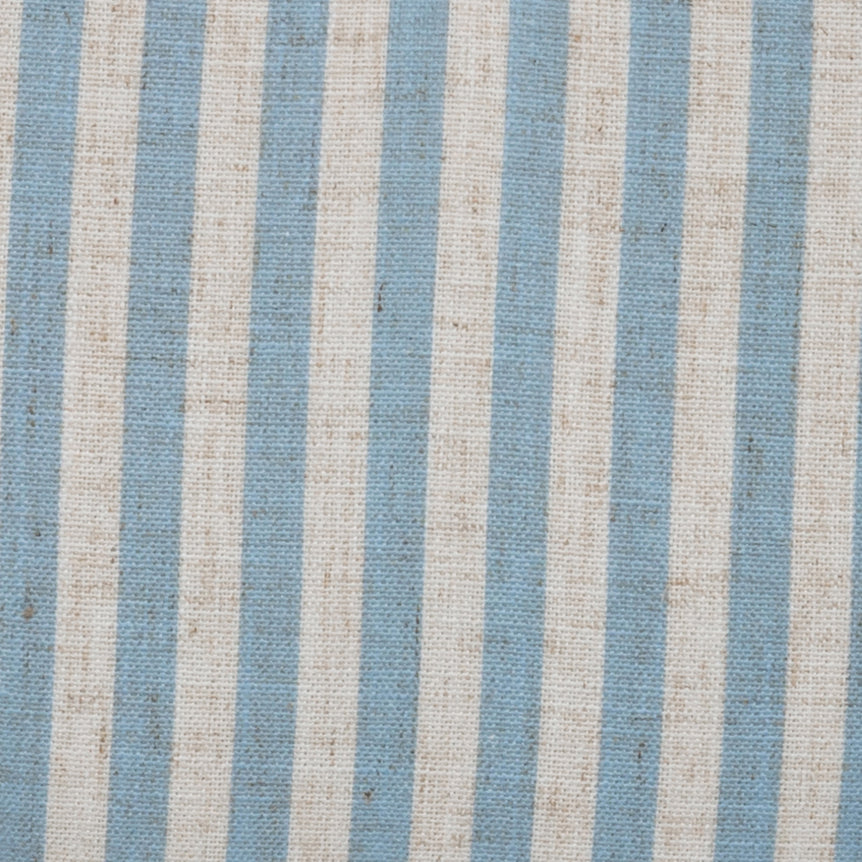 Alyssa Striped Linen Rolling Desk Chair