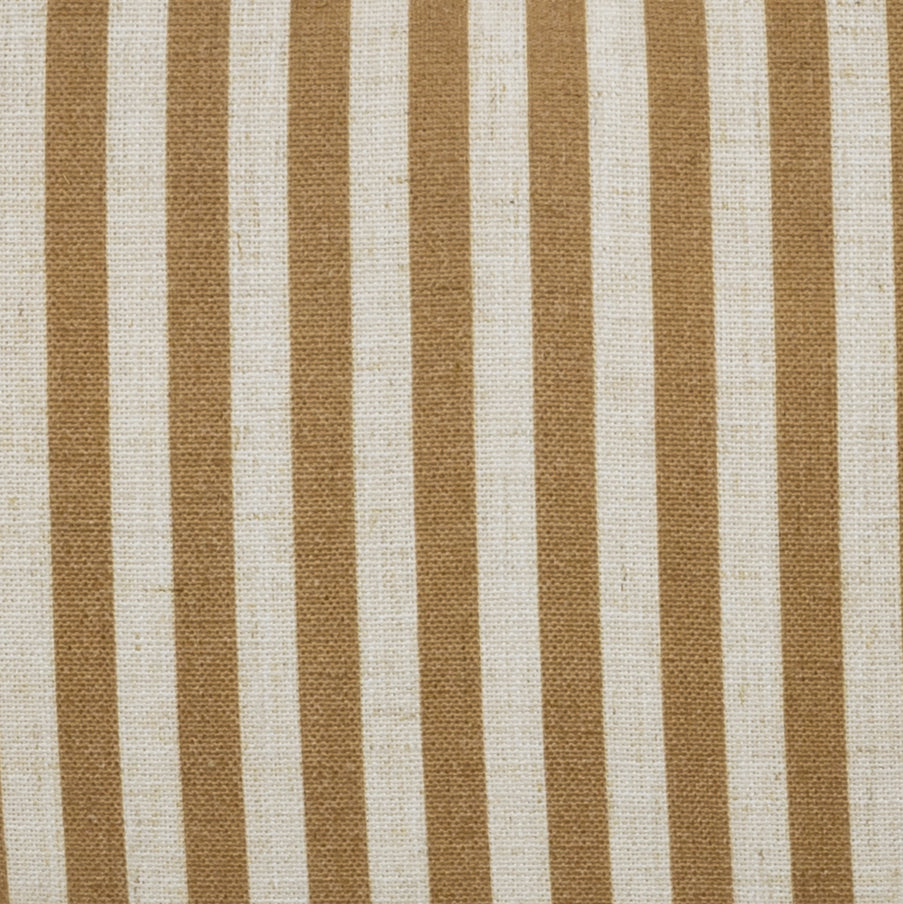 Alyssa Striped Linen Rolling Desk Chair