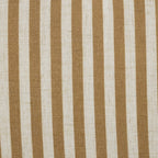 Alyssa Striped Linen Rolling Desk Chair