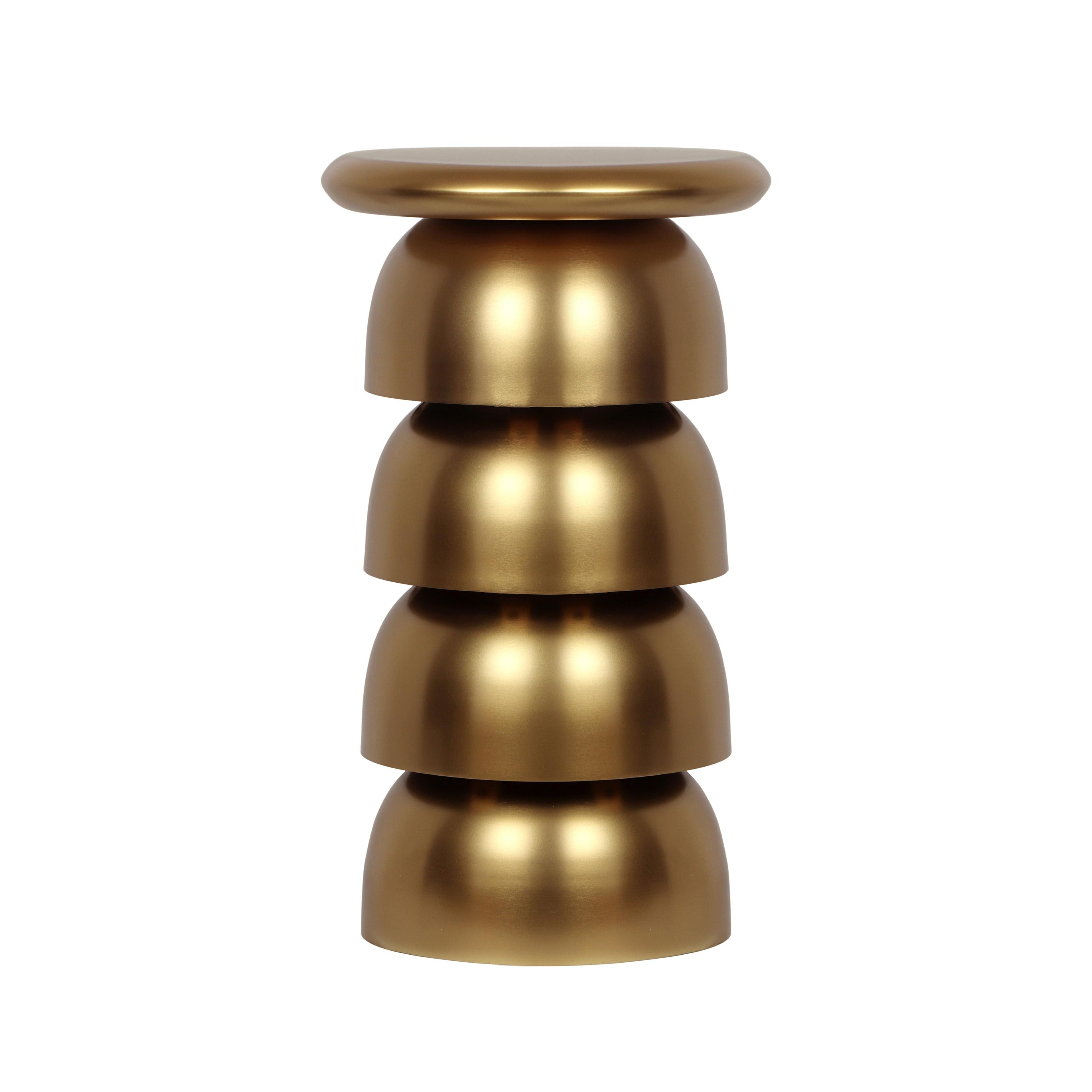 Sasha Gold Side Table