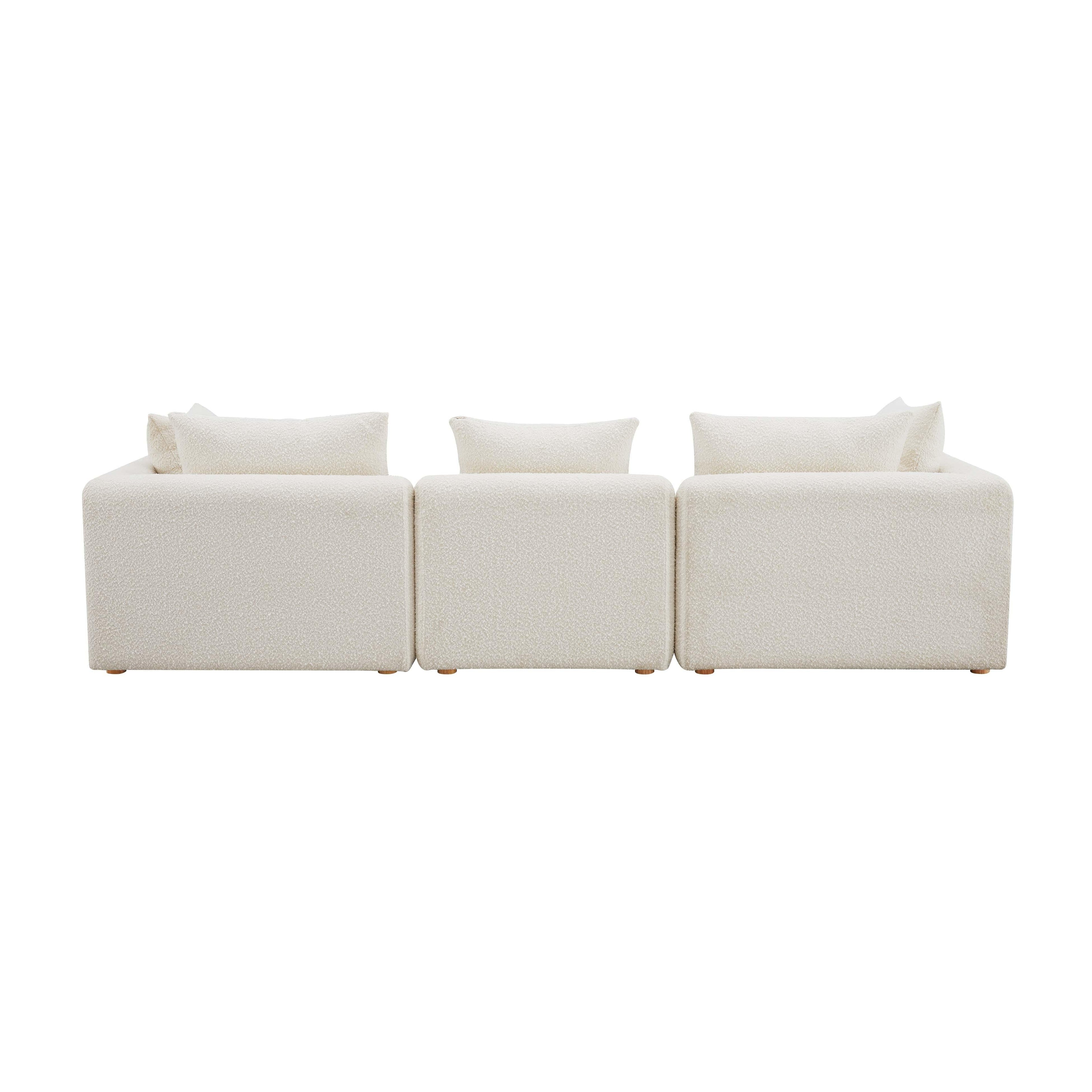 Hangover 112.5 Cream Boucle Sofa