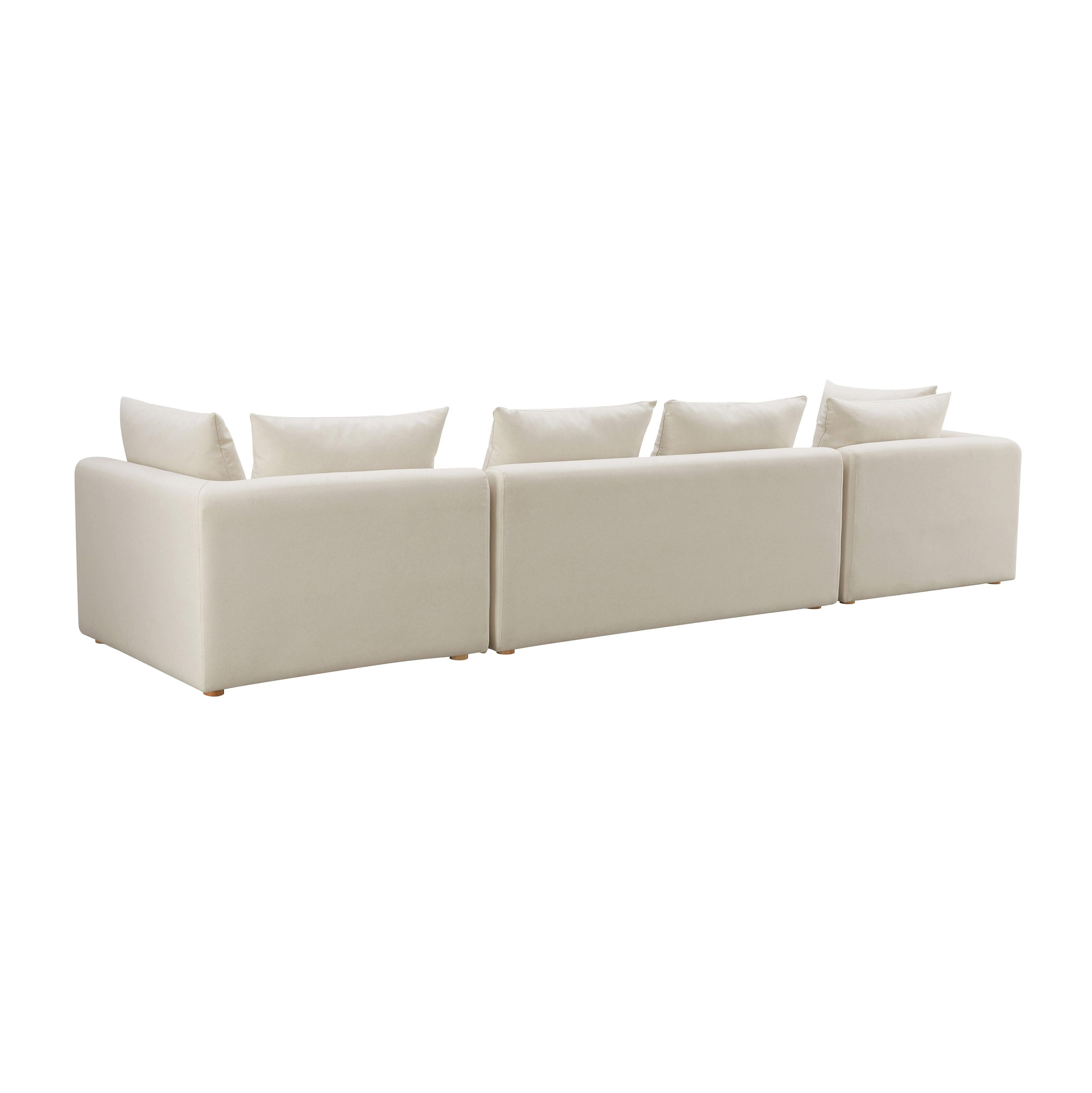 Hangover 145 Cream Performance Linen Long Sofa