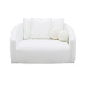 Hanim 54 Cream Performance Fabric Daybed