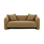 Lou 71.5 Cafe Au Lait Performance Velvet Loveseat