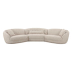 Marion 3-Piece Two-Tone Textured Boucle Sectional