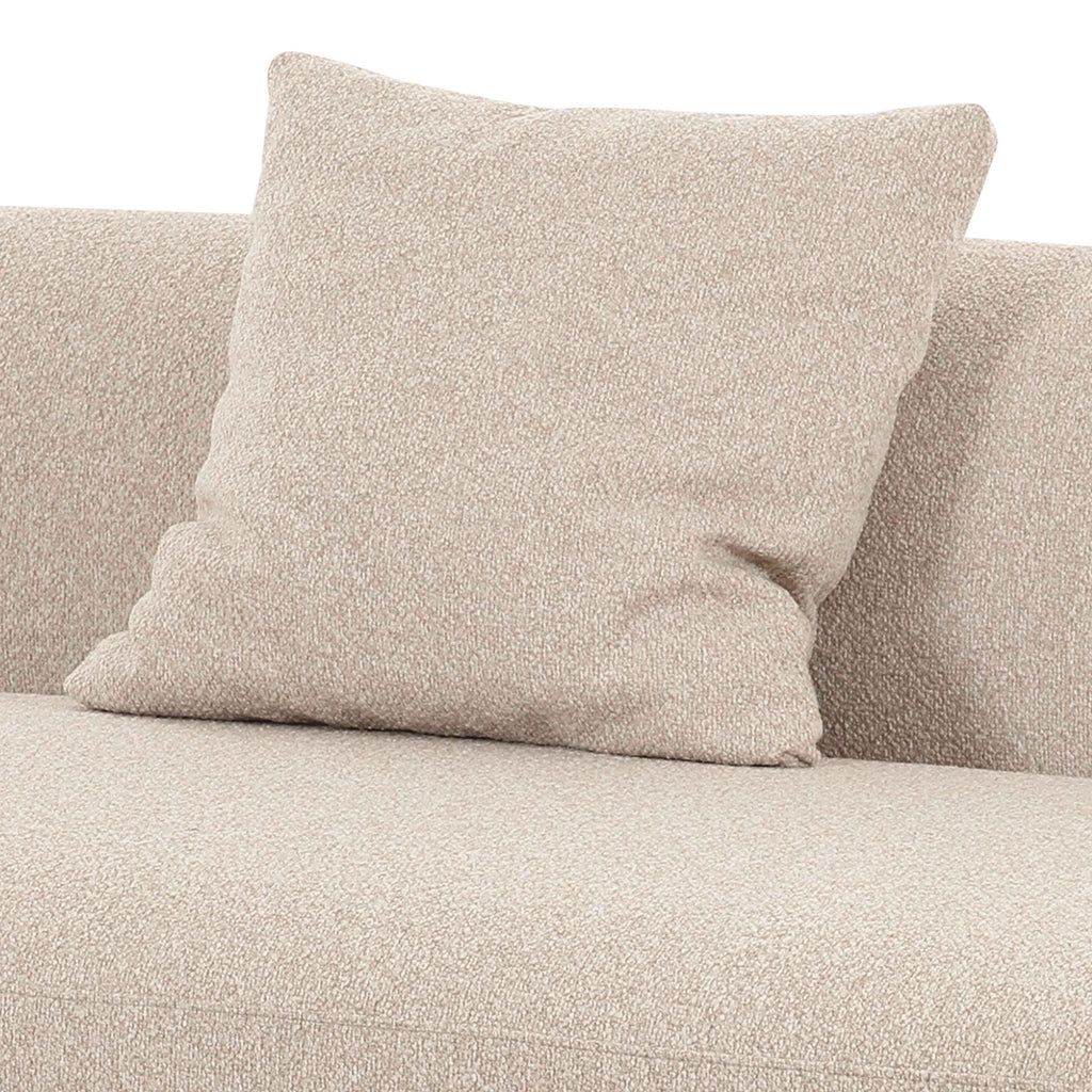 Sylvie 54 Cream Boucle Armless Loveseat