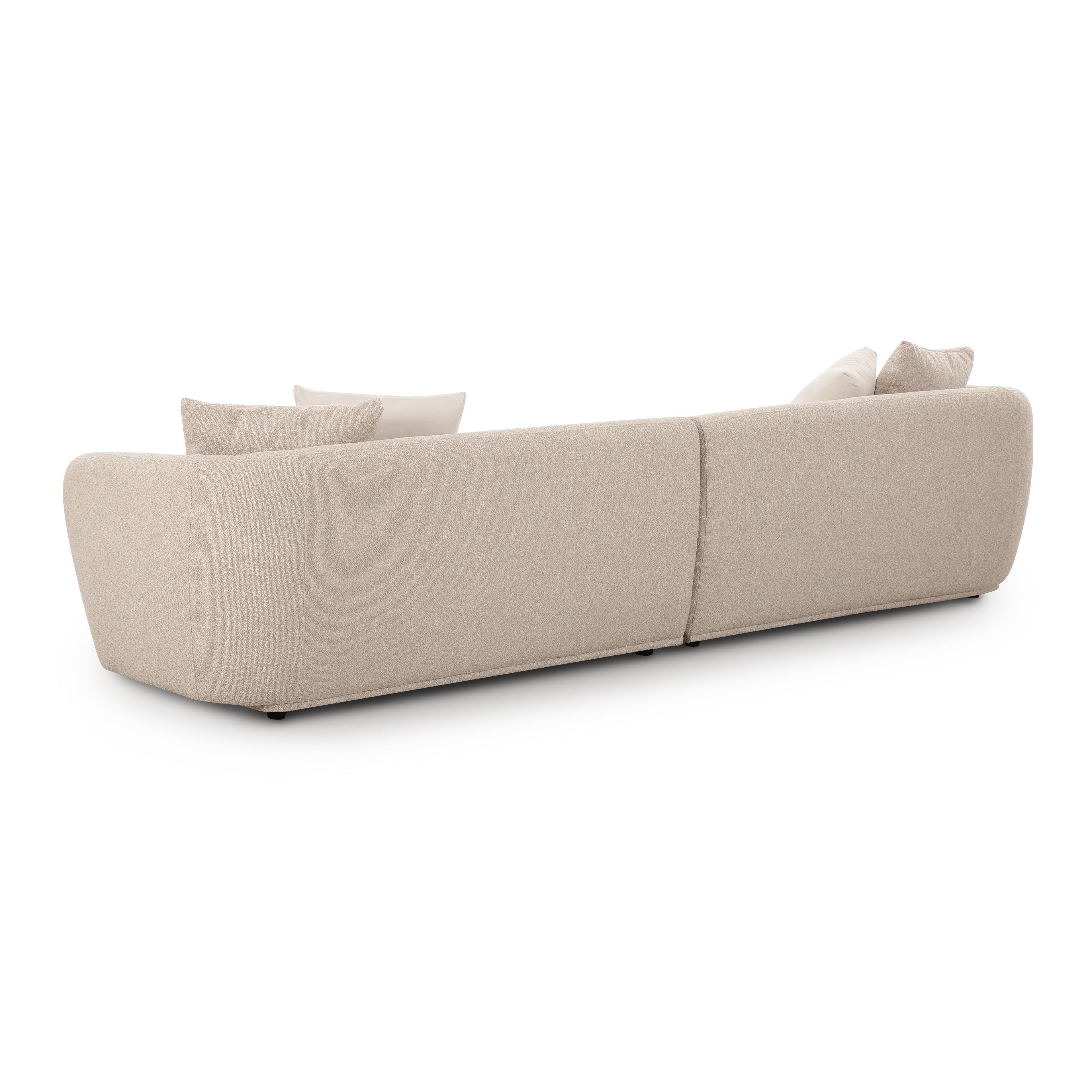 Sylvie 118 Cream Boucle Sofa