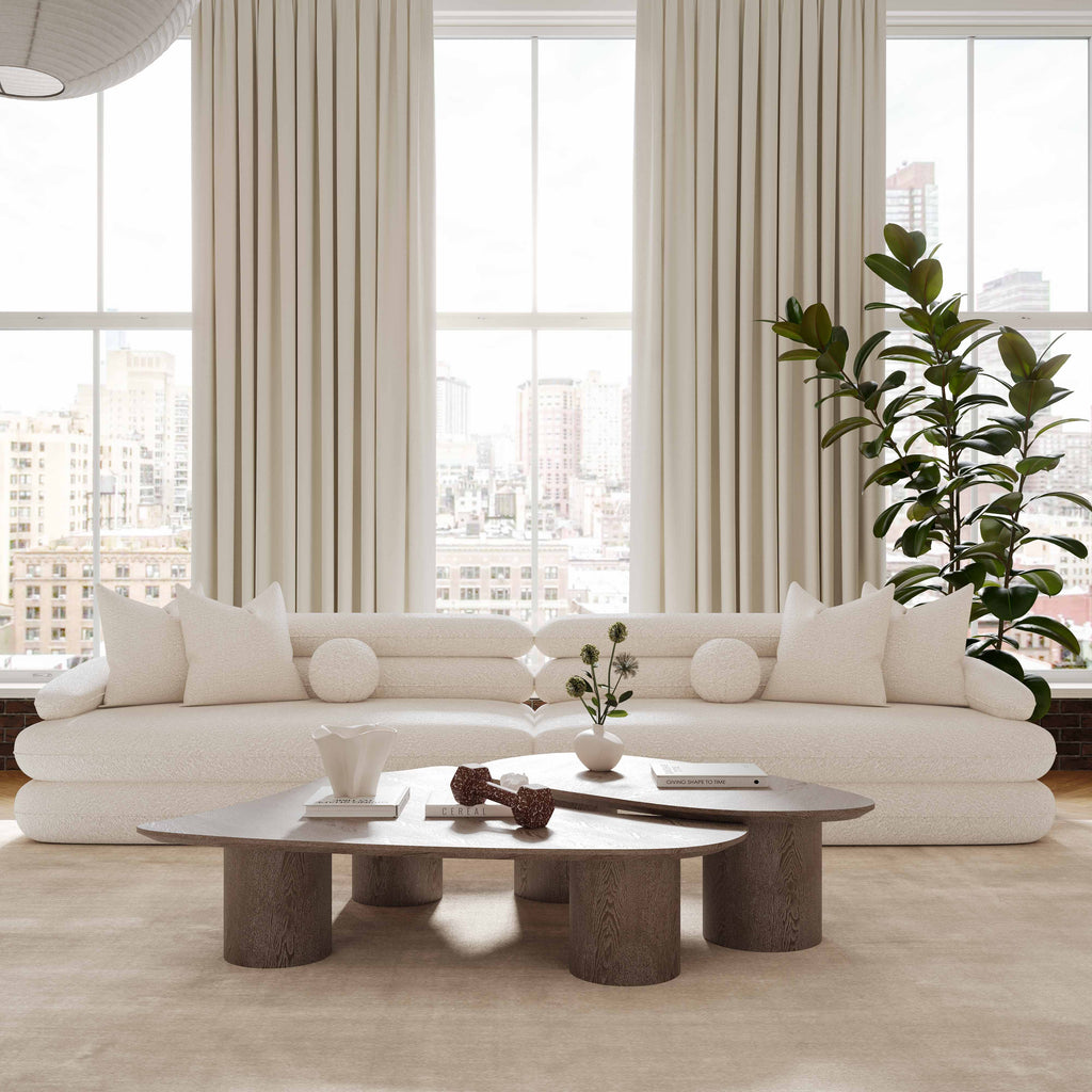 Lulu 141 Cream Boucle Sofa