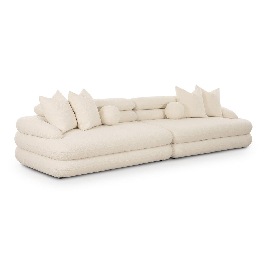 Lulu 141 Cream Boucle Sofa