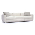 Perry 96 Cream Chenille Modular Sofa