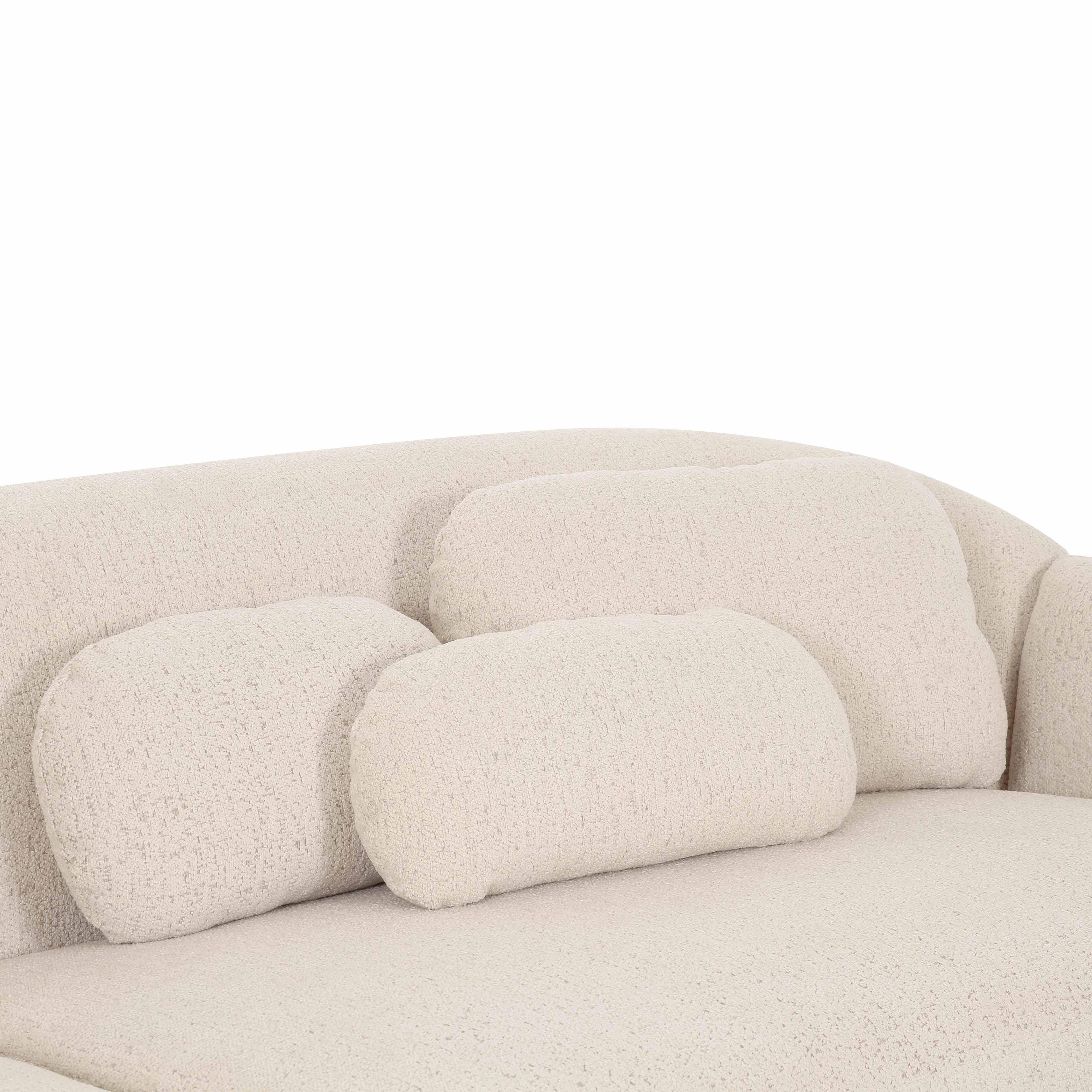 Misty 115 Cream Boucle Modular Sofa