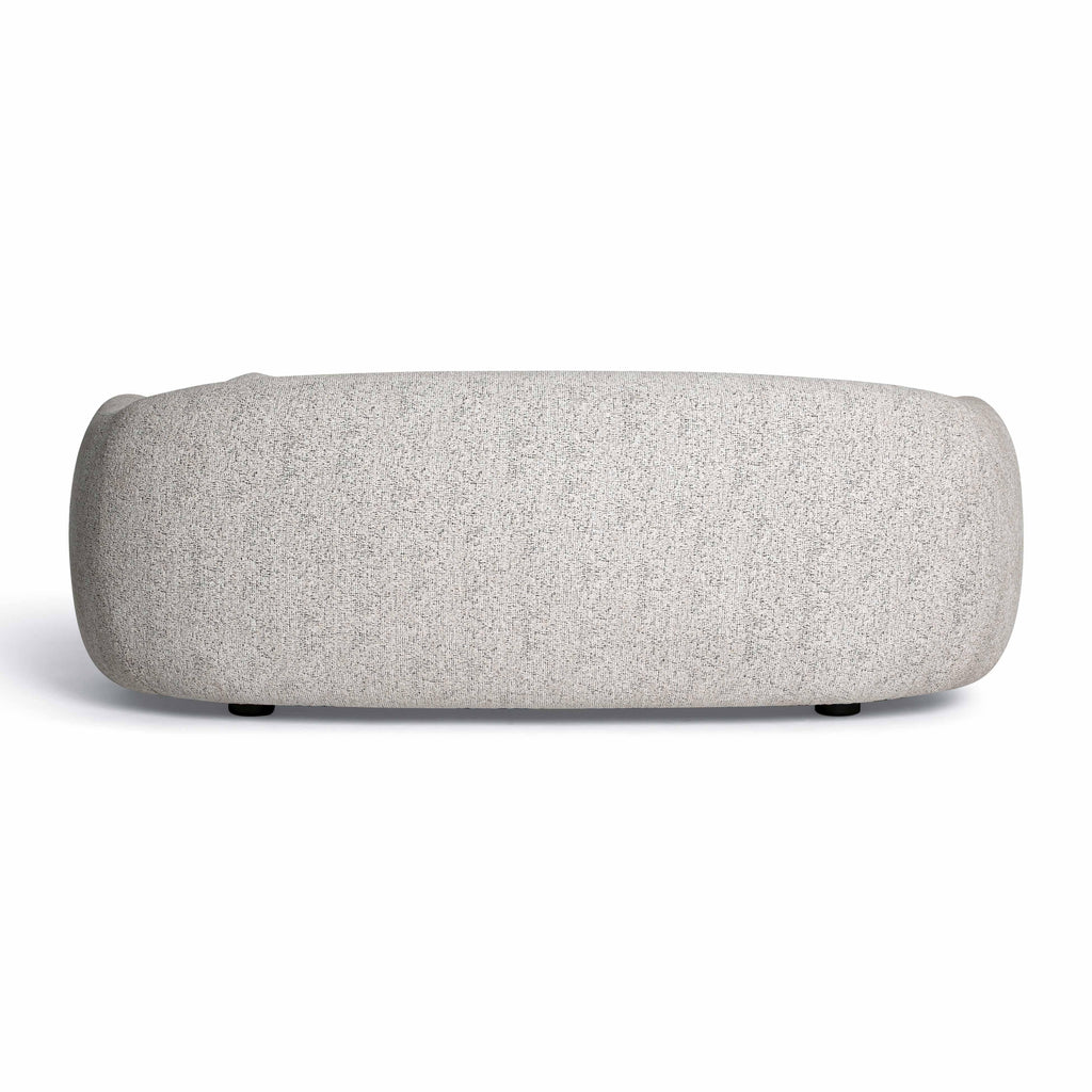 Judy 80 Black and White Woven Fabric Sofa