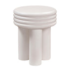 Delta Concrete Indoor/Outdoor Round Side Table