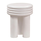 Delta Concrete Indoor/Outdoor Round Side Table