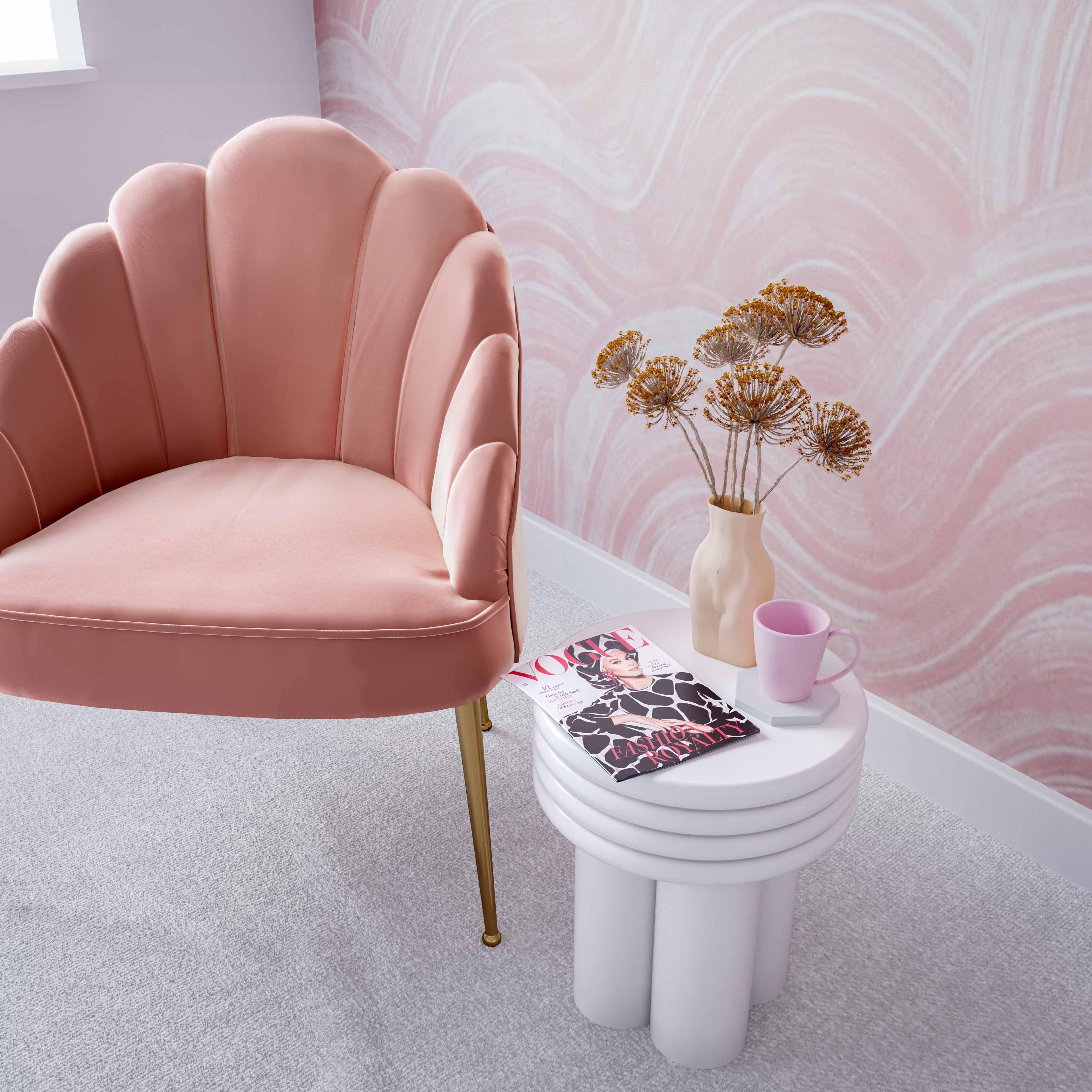 Delta Concrete Indoor/Outdoor Round Side Table