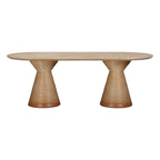 Fassa 87 Faux Terracotta Indoor / Outdoor Oval Dining Table