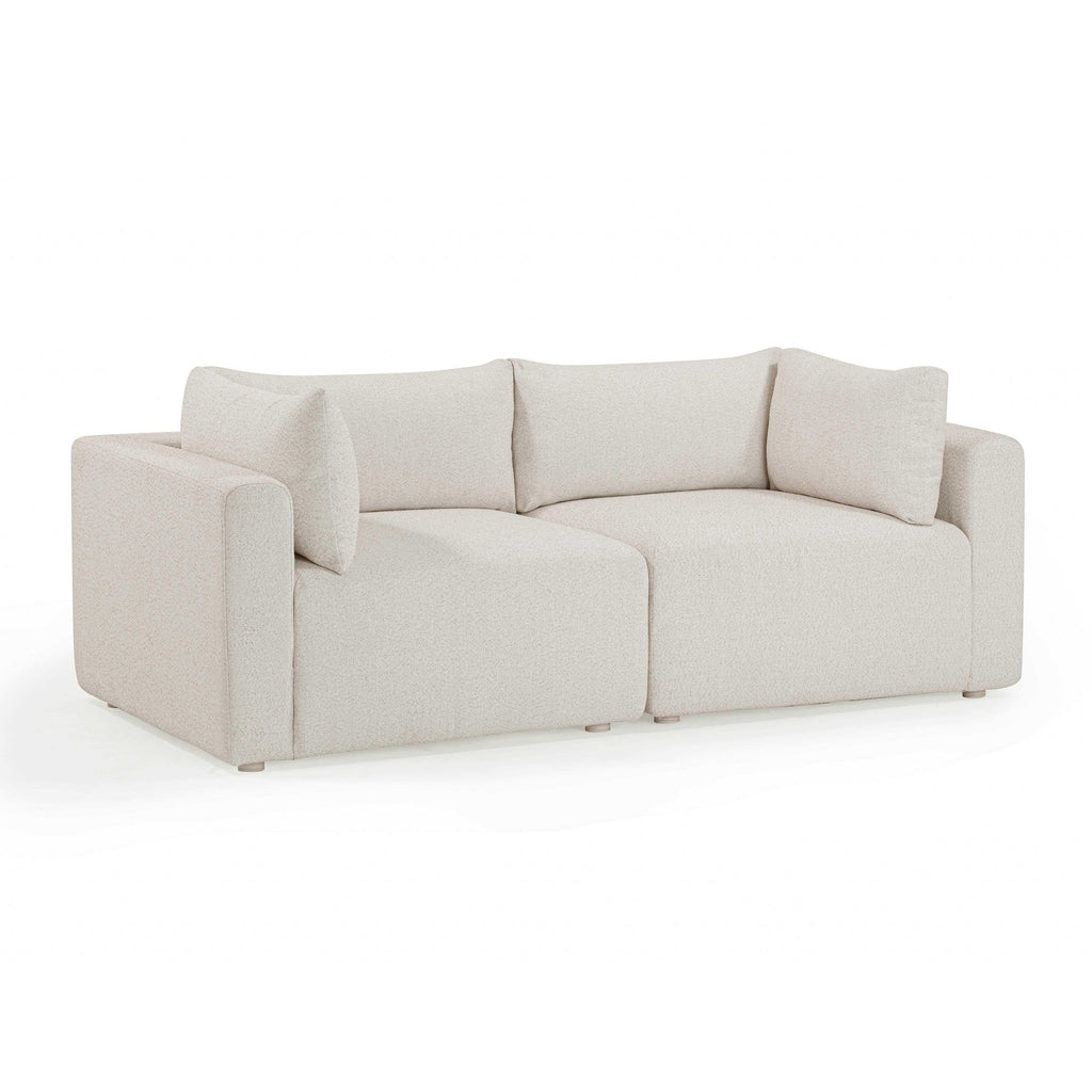 Hangover 81 Cream Outdoor Modular Loveseat