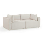 Hangover 81 Cream Outdoor Modular Loveseat