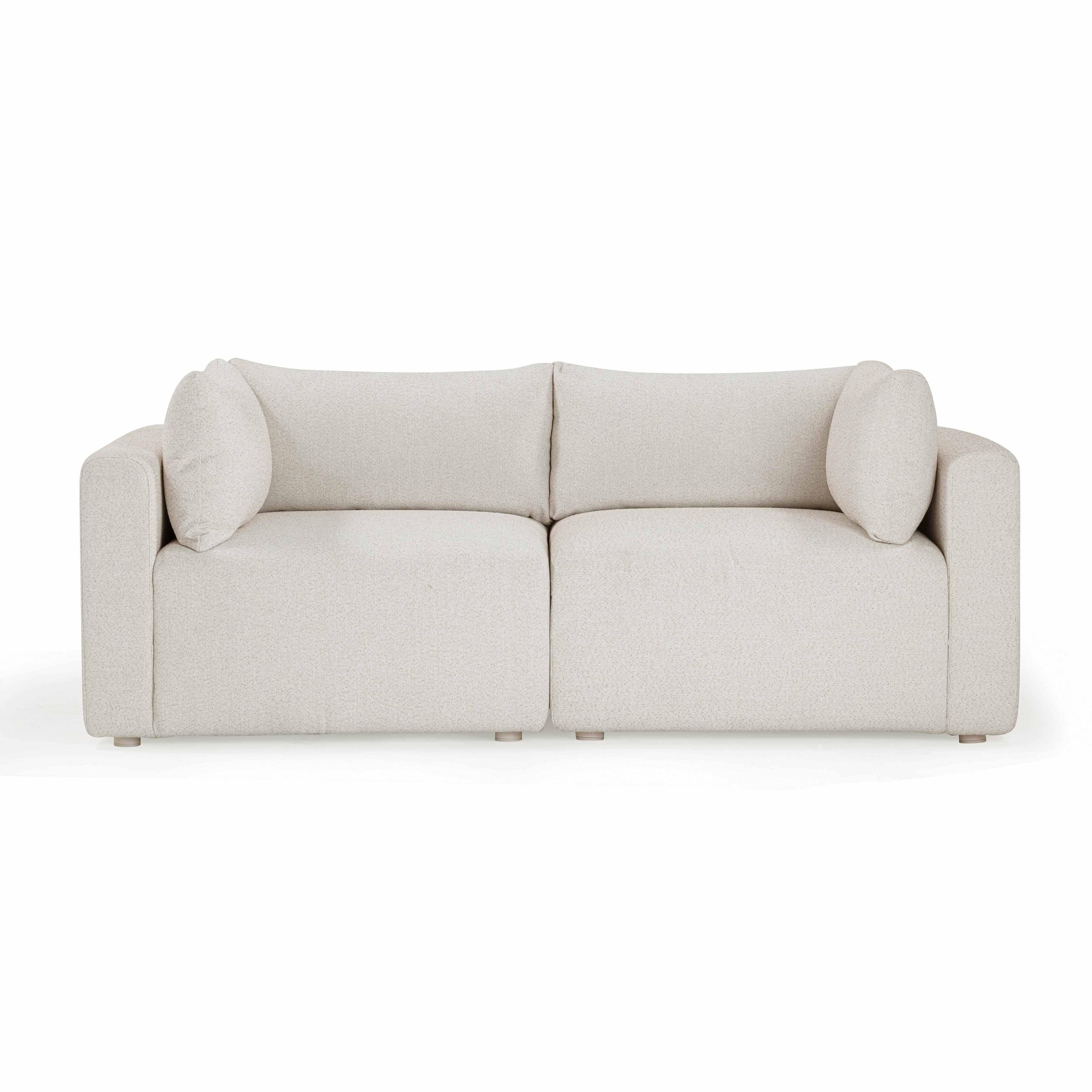 Hangover 81 Cream Outdoor Modular Loveseat