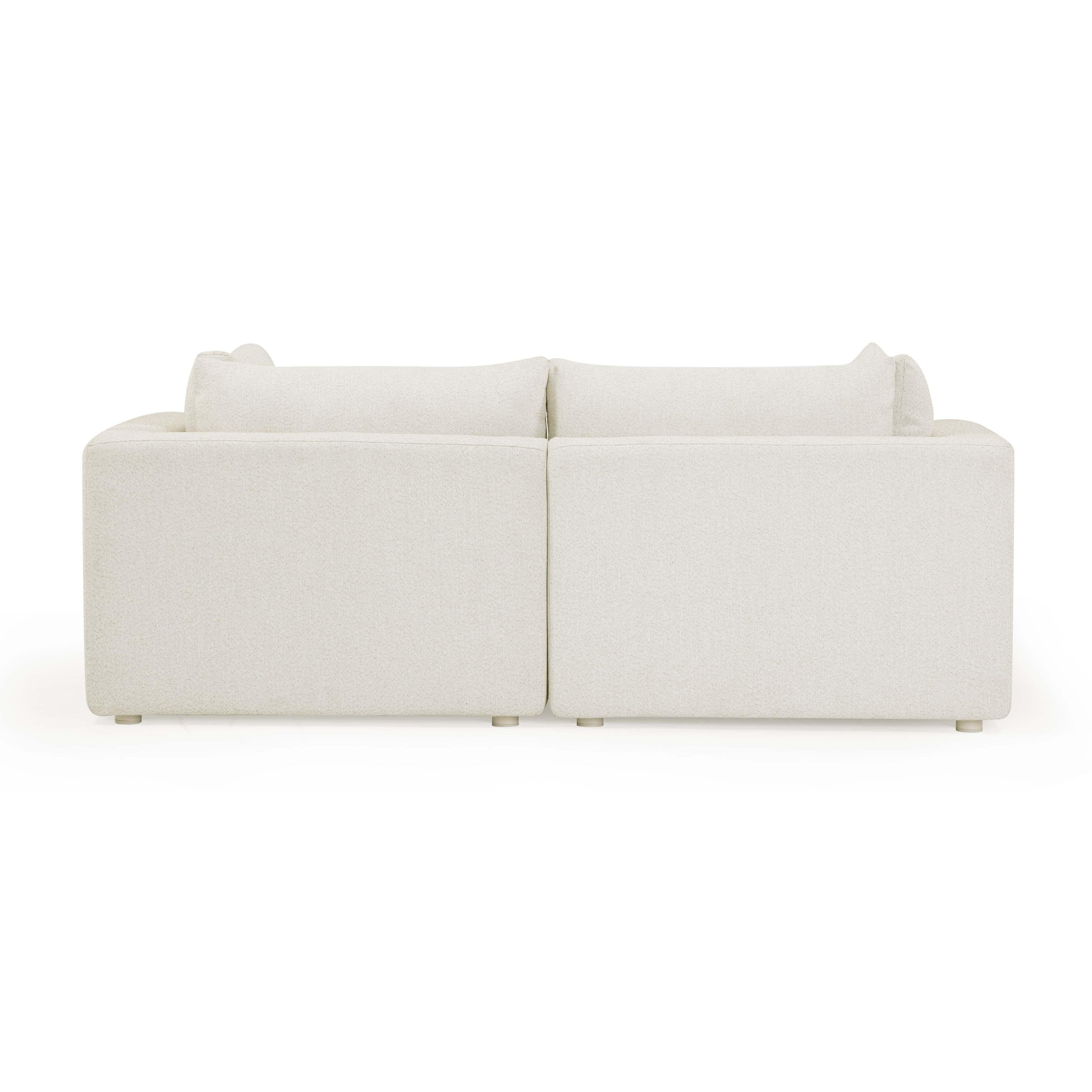 Hangover 81 Cream Outdoor Modular Loveseat
