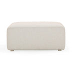 Hangover Cream Outdoor Ottoman
