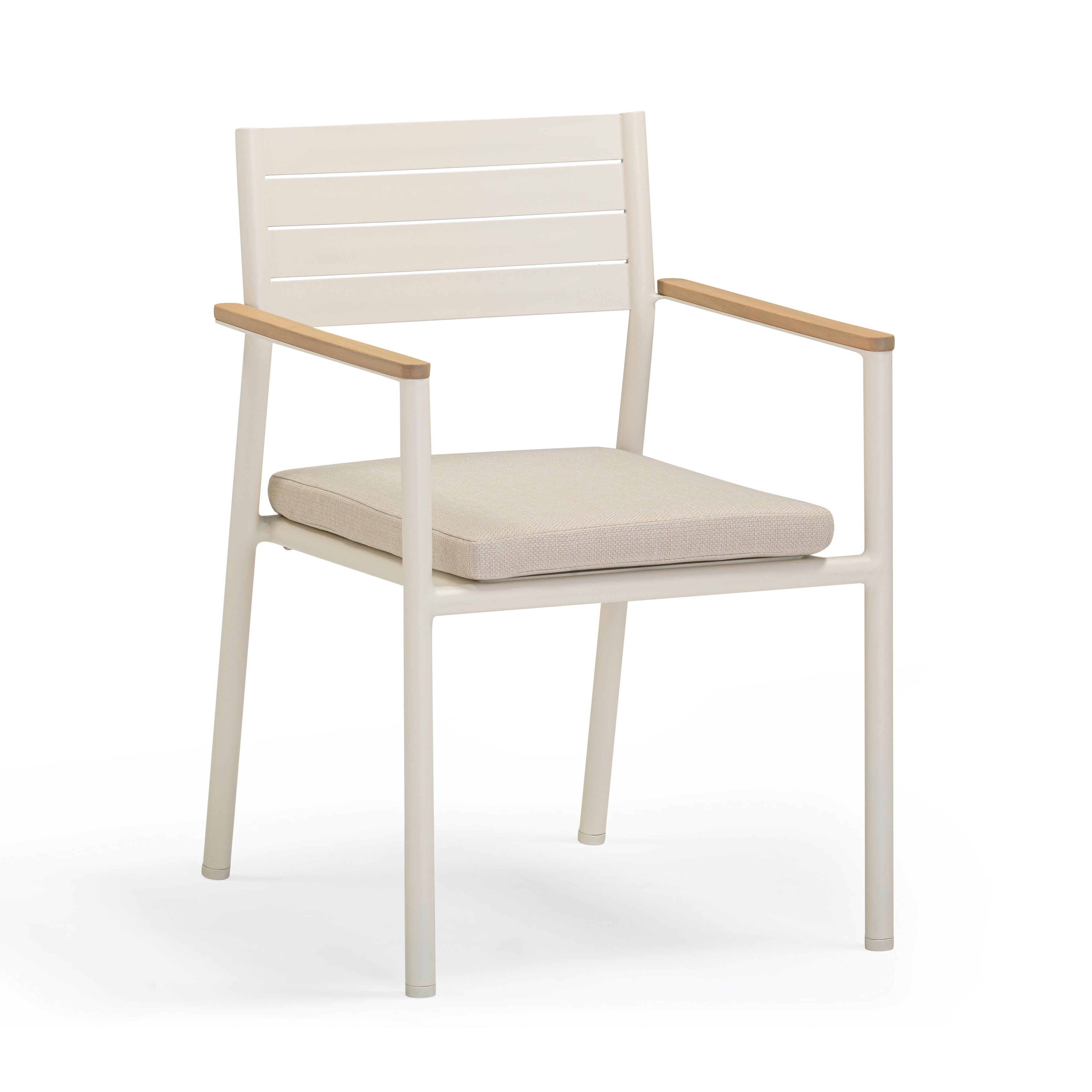 Sardinia Cream Outdoor Dining Chair - Set of 2