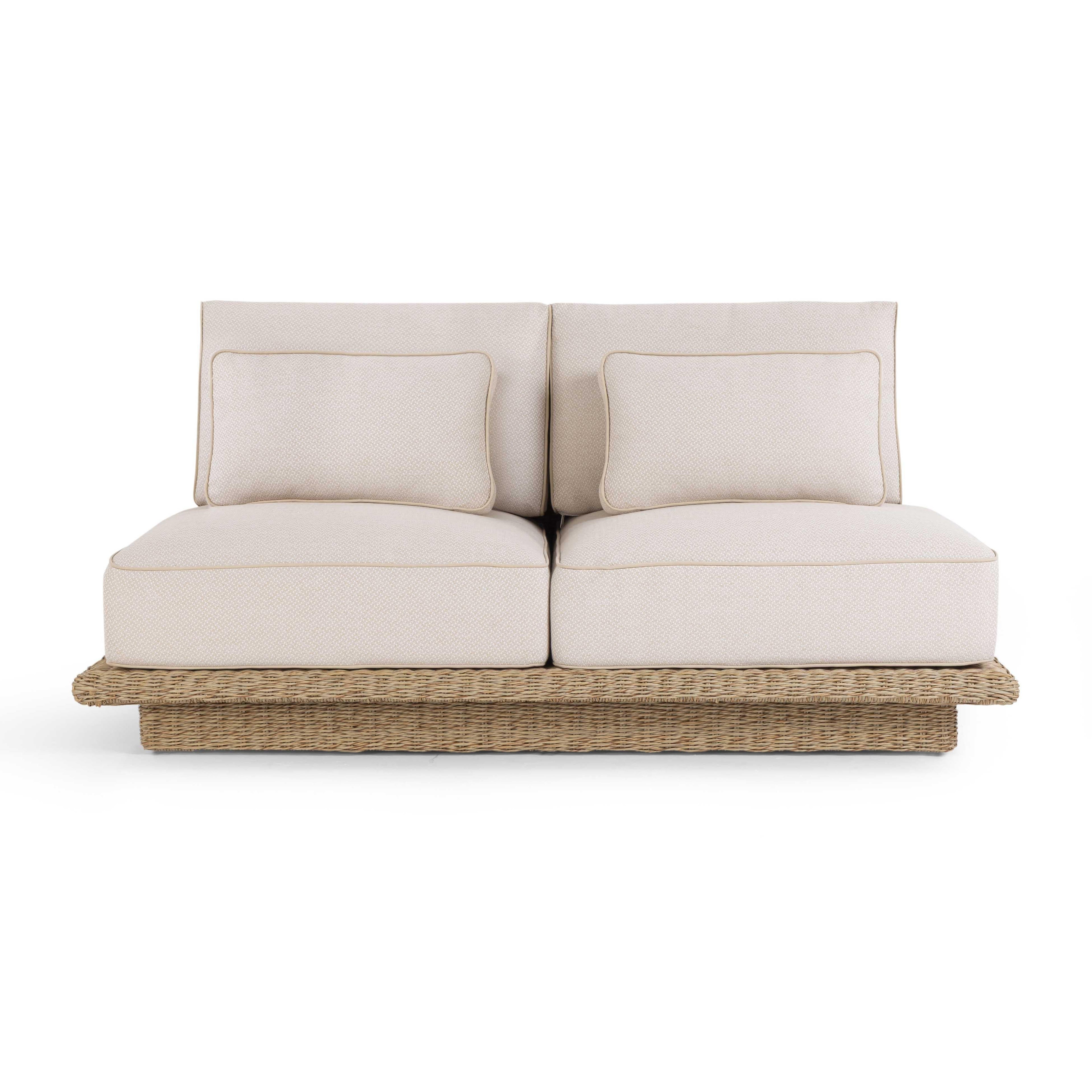 Mora Cream Outdoor Sofa