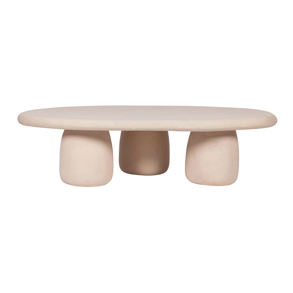 Rahul 59 Cream Coffee Table