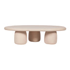 Rahul 59 Cream Coffee Table