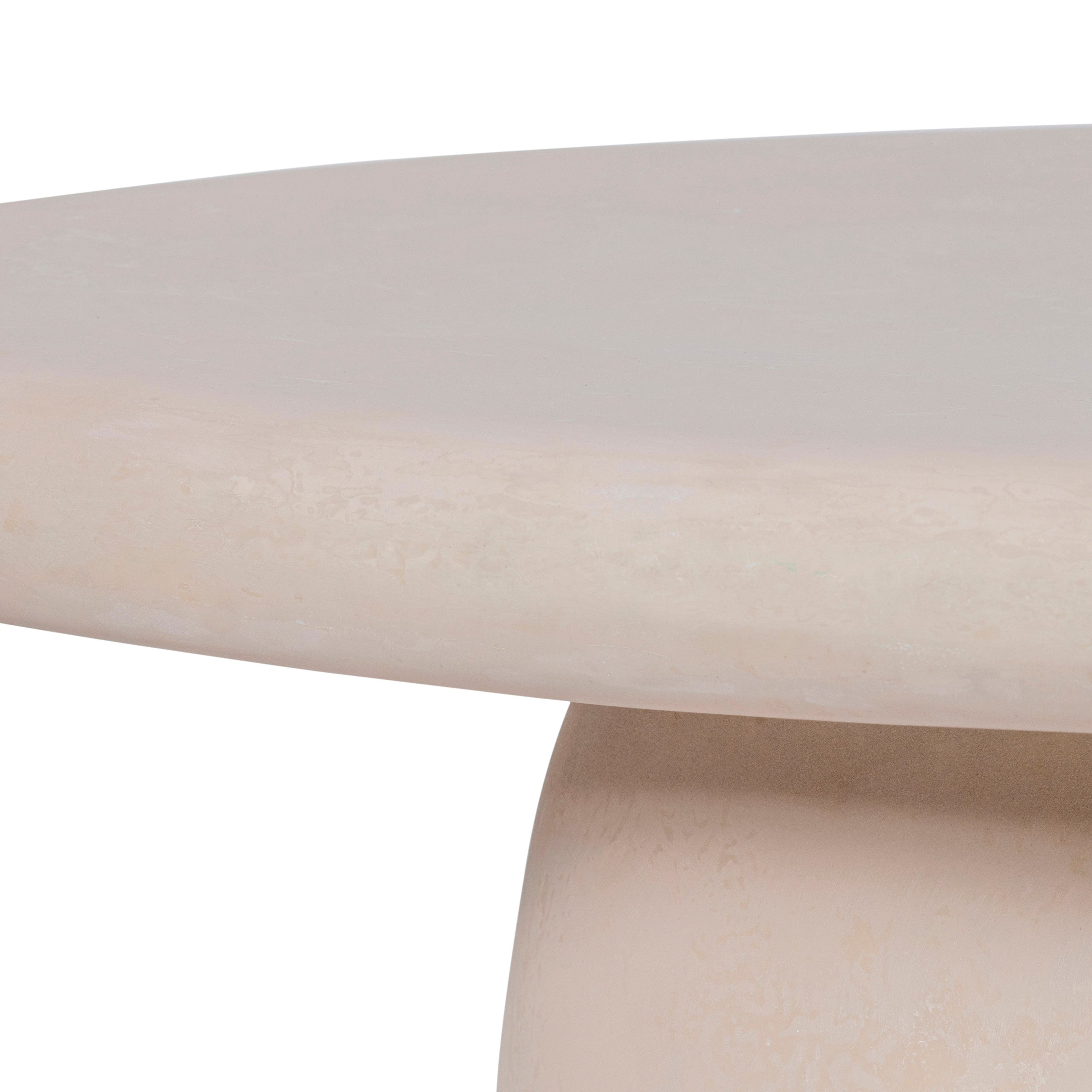 Rahul 59 Cream Coffee Table