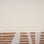 Ember Natural and Cream Woven Pouf