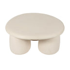 Rahul 34 Cream Round Coffee Table