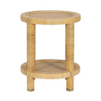 Amara Natural Rattan Side Table