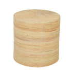 Matea Natural Rattan Arch Side Table