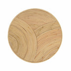 Matea Natural Rattan Arch Side Table