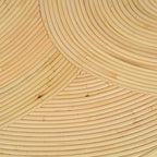 Matea Natural Rattan Arch Side Table