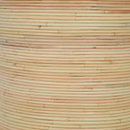 Matea Natural Rattan Arch Side Table