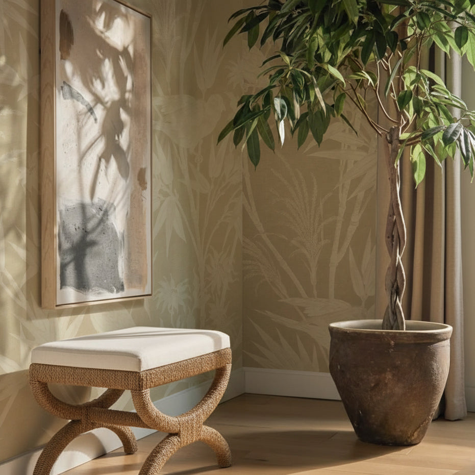 Kappa Natural Seagrass Stool