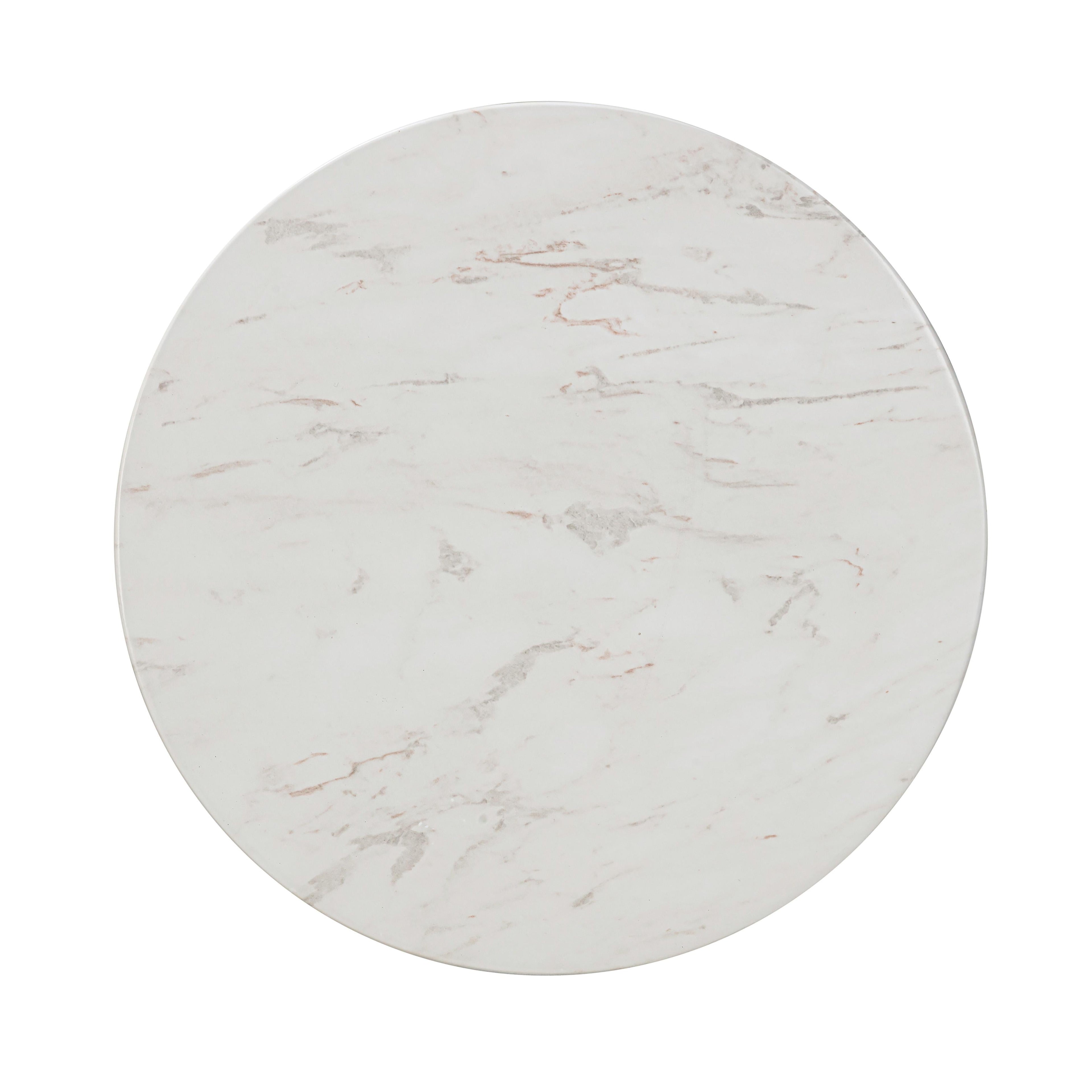Chip Faux Marble Indoor / Outdoor Side Table