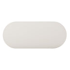 Bella 48 Cream Oval Coffee Table
