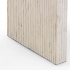 Opus 43 Cream Capiz Shell Console Table